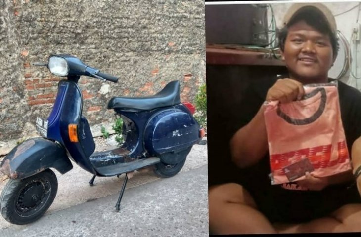 Vespa untuk Haringga Sirila. (Instagram/@bagusan_vespa)
