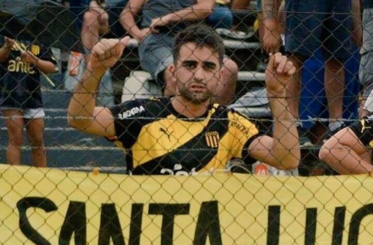 Suporter Penarol, Hernan Fioritto yang meninggal karena ditembak oleh suporter tim rival, Nacional. (Dok. Clarín).