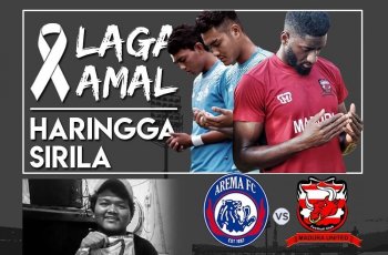 Arema FC dan Madura United Gelar Laga Amal untuk Haringga