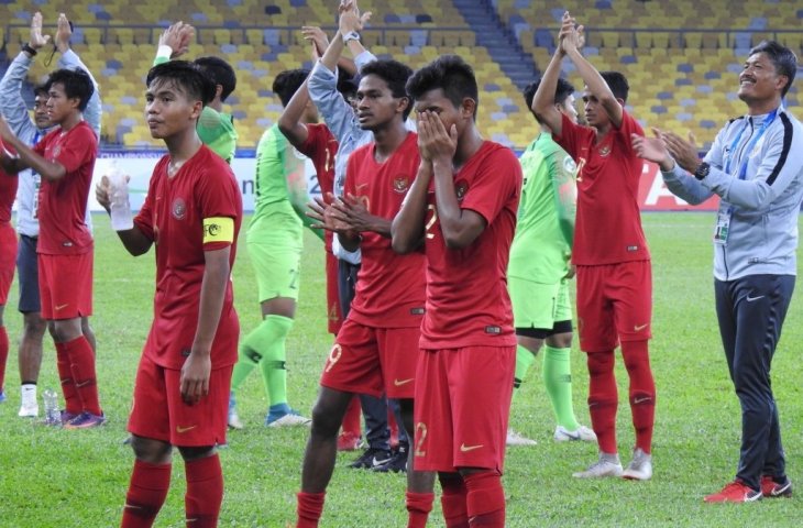 Pemain Timnas Indonesia U-16 vs Vietnam U-16 di Piala Asia U-16 (PSSI)