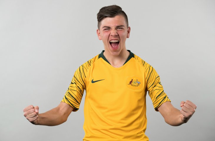 Striket Timnas Australia U-16, Noah Botic (Sumber: Socceroos.com.au)