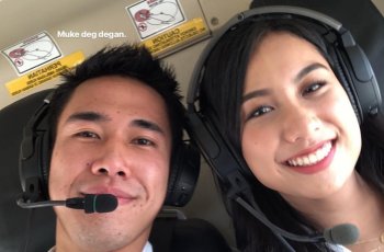 Romantis! Ryuji Utomo Melamar Kekasihnya di Atas Helikopter