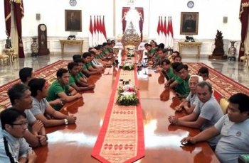 Ini Kata Jokowi Saat Undang Timnas Indonesia U-16 ke Istana