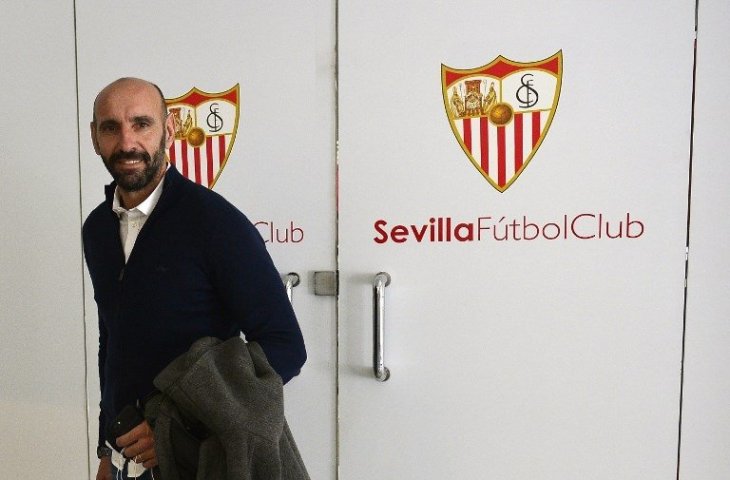 Direktur Olahraga Sevilla, Ramon Rodriguez Verdejo 'Monchi' (Cristina Quicler/AFP)