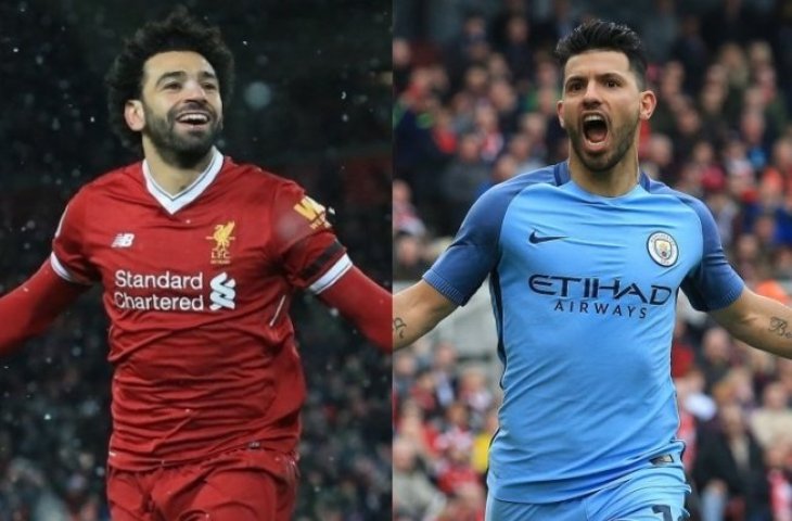 Mohamed Salah versus Sergio Aguero. (mxkd.sbs).