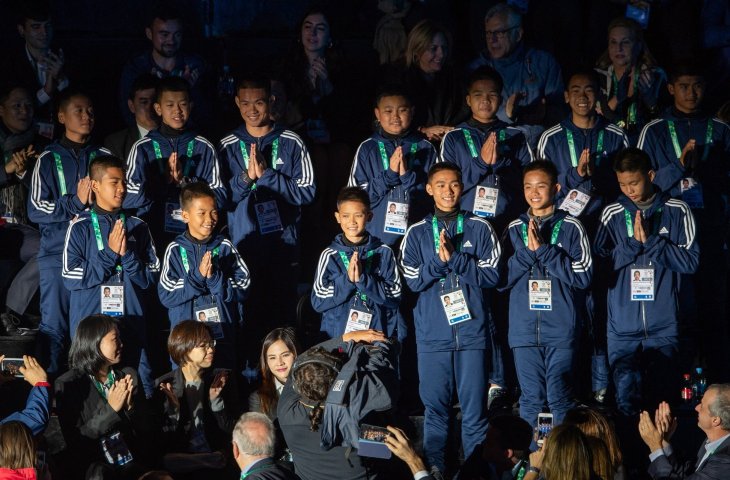 Wild Boars saat jadi tamu undangan di Youth Olympic Games Buenos Aires 2018 Argentina (AFP)