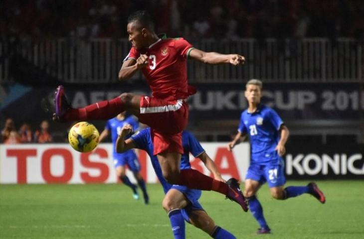 Abduh Lestaluhu di Piala AFF 2016. (Bay Ismoyo/AFP)