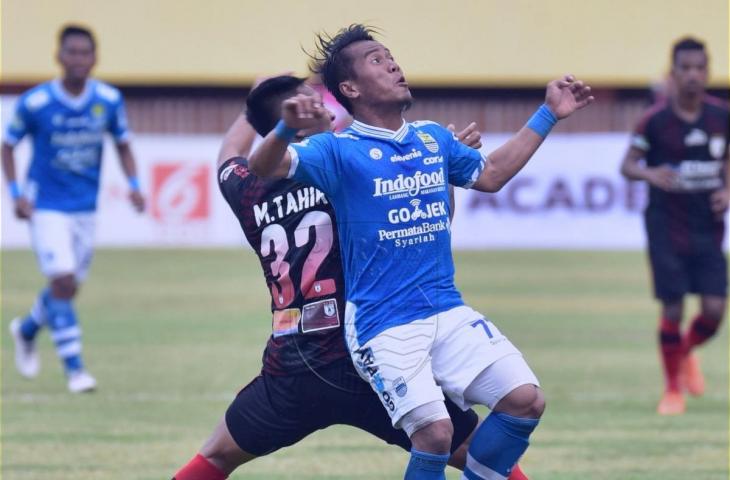 Pemain Persib Bandung, Ghozali Siregar vs Persipura Jayapura (Dok Persib)