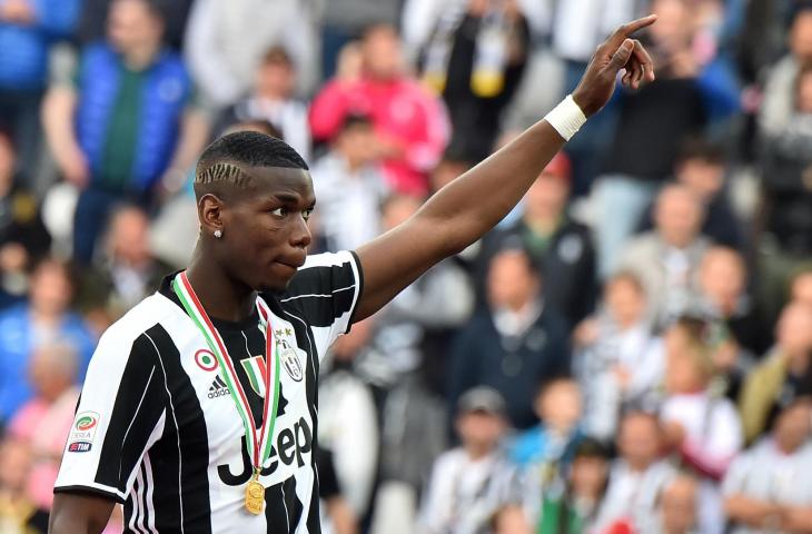 Pemain Juventus, Paul Pogba (AFP)