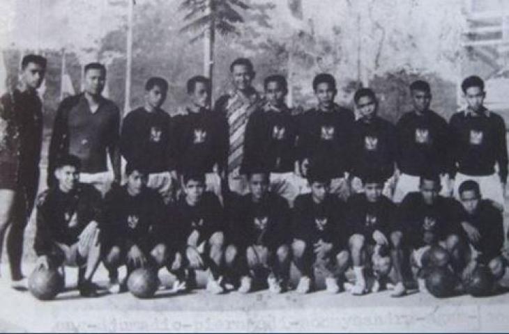 Timnas Indonesia U-19 di Piala Asia 1961. (Dok. Goal).