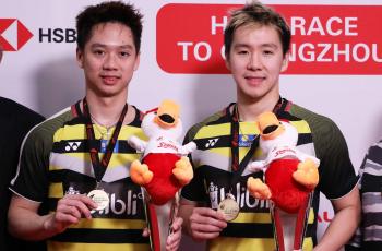 Kevin / Marcus Kesulitan Hadapi Prancis Open 2018