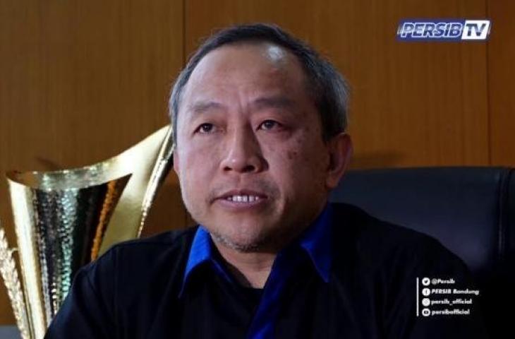 Direktur PT Persib Bandung Bermartabat (PBB), Glenn Sugita menanggalkan jabatannya sebagai Komisaris PT LIB. [Screenshot Youtube Persib TV]