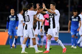 Foto Bareng Ronaldo, Dybala Tak Sengaja Bocorkan Strategi Juventus Lawan Empoli