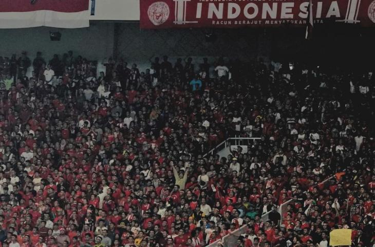 Suporter Indonesia di Piala Asia U-19 2018 (Sumber: the-afc.com)