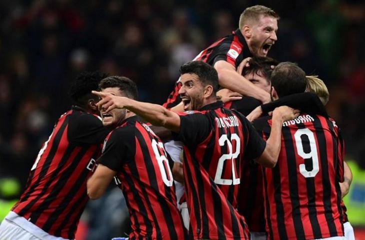 AC Milan. (Miguel Medina/AFP).