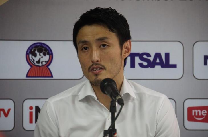 Pelatih Timnas futsal Indonesia Kensuke Takahashi. [Stephanus Aranditio/mxkd.sbs]