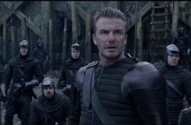 David Beckham di film Legend of Sword. (Dok. WB).