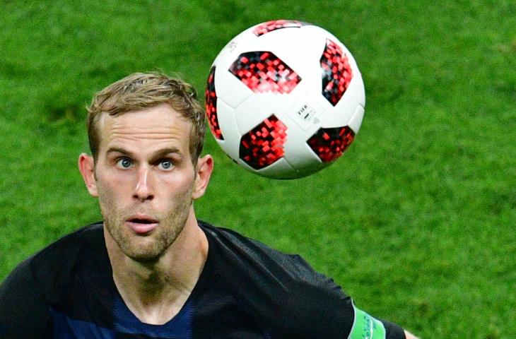 Pemain Timnas Kroasia, Ivan Strinic di Piala Dunia 2018 (AFP)