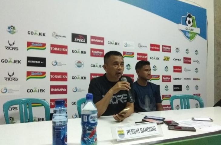 Pelatih PSIS Semarang, Jafri Sastra. (Irwan Febri/mxkd.sbs).