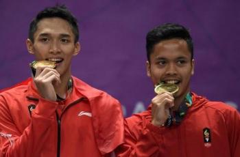 Jojo Hadapi Anthony Sinisuka Ginting di Final Australia Open 2019