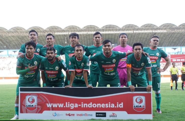 PSS Sleman menjamu Persiraja Banda Aceh dalam laga terakhir Grup B babak delapan besar Liga 2 2018 di Stadion Maguwoharjo, Rabu (21/11/2018). [Stephanus Aranditio/mxkd.sbs]