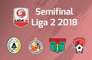 Jadwal Lengkap Babak Semifinal Liga 2 2018, Mulai 25 November