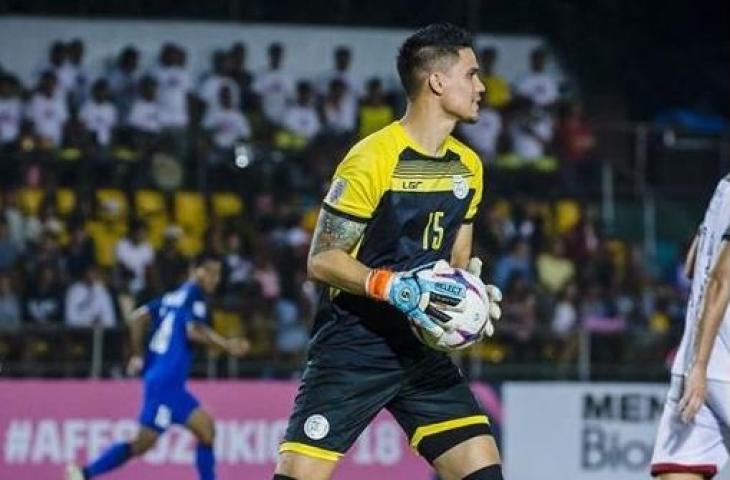 Kiper Timnas Filipina, Michael Falkesgaard. (Instagram/@mfalkesgaard).