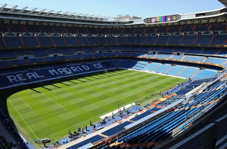 Stadion Santiago Bernabeu, Madrid (AFP)