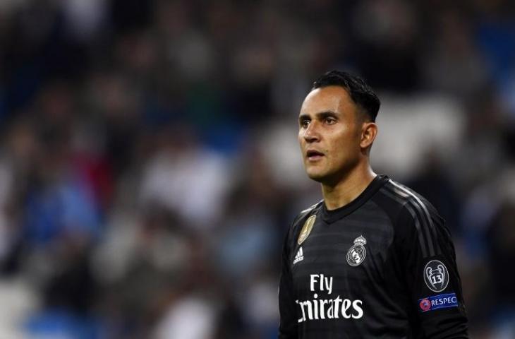 Kiper Real Madrid, Keylor Navas (Gabriel Bouys/AFP)