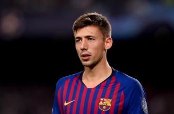 Viral Clement Lenglet Tertawa Bareng Lewandowski usai Barcelona Tersingkir