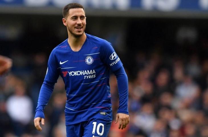 Penyerang Chelsea, Eden Hazard. (Ben Stansall/AFP)