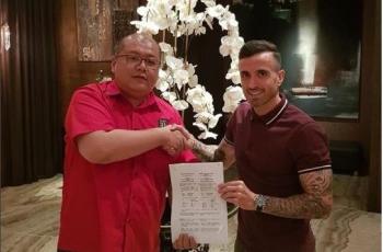 Penyerang Bali United Ini Sindir Wasit di Unggahan Foto Spaso