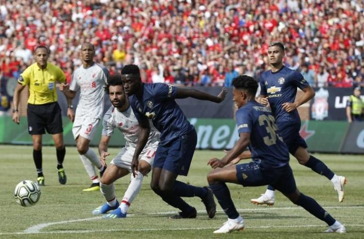 Liverpool vs Manchester United. [JEFF KOWALSKY / AFP]