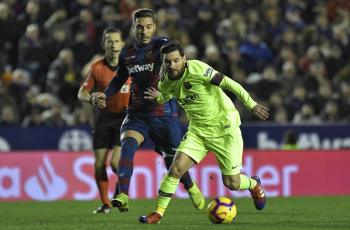 Lionel Messi Ciptakan 4 Rekor di Satu Laga Levante vs Barcelona