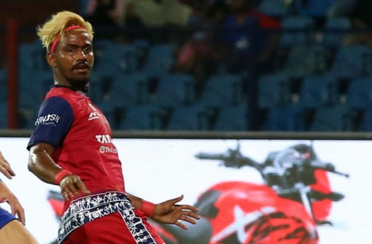 Penyerang Jamshedpur FC, Gourav Mukhi. (Dok. Mykhel.com).