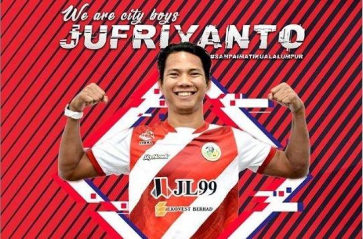 Achmad Jufriyantp resmi dipertahankan Kuala Lumpur FA. (Instagram/@kualalumpurfa.official).