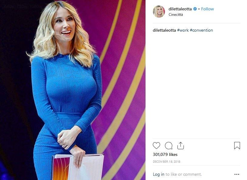 Presenter cantik Serie A, Diletta Leotta (instagram.com/dilettaleotta)