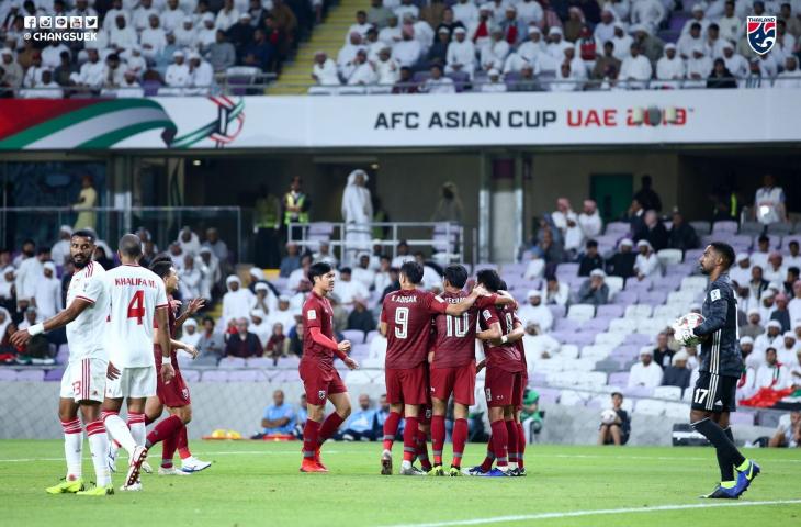 Timnas Thailand di Piala Asia 2019. (Dok. FAT).