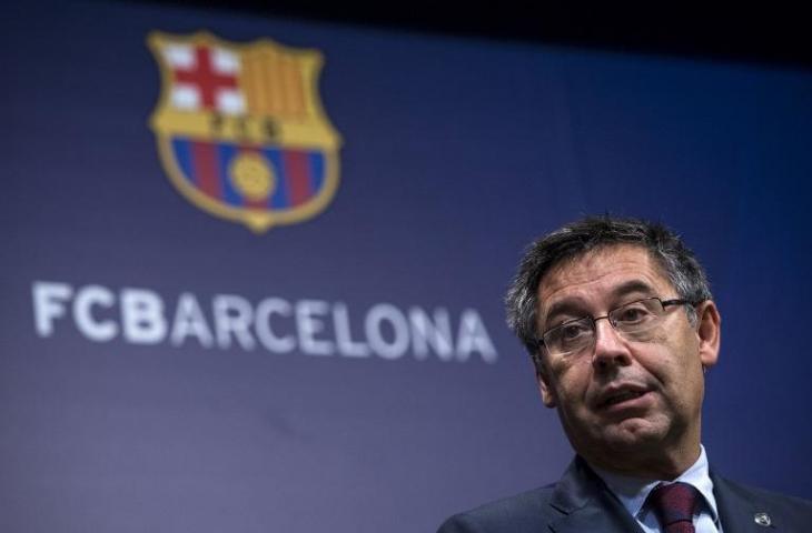 Presiden Barcelona, Josep Maria Bartomeu. (Josep Lago/AFP).