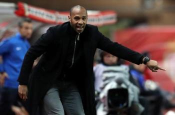 Thierry Henry Resmi Diskors Selama 3 Bulan dari Jabatan Pelatih AS Monaco