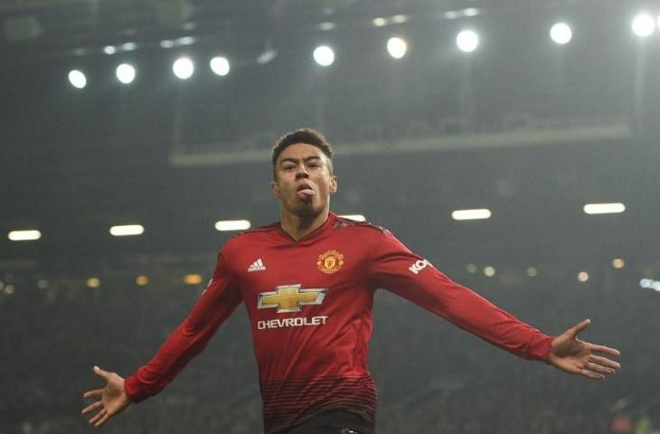 Penyerang Manchester United, Jesse Lingard (Oli Scarff/AFP)