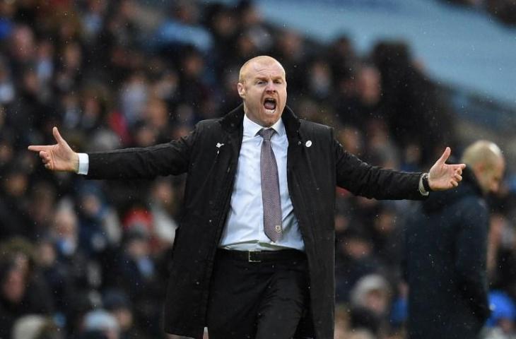 Pelatih Burnley, Sean Dyche (Oli Scarff/AFP)