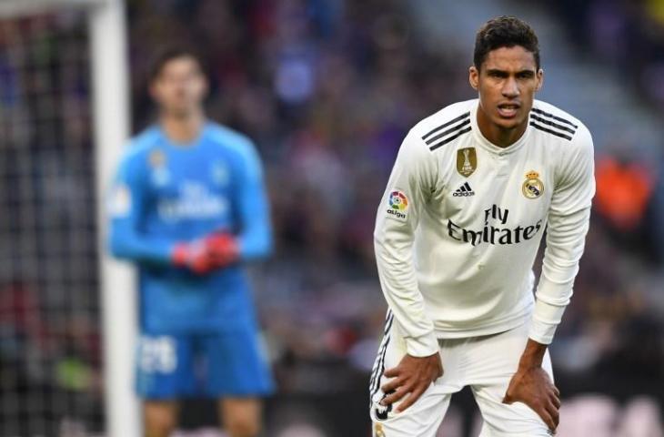 Bek Real Madrid, Raphael Varane. (Gabriel Bouys/AFP)