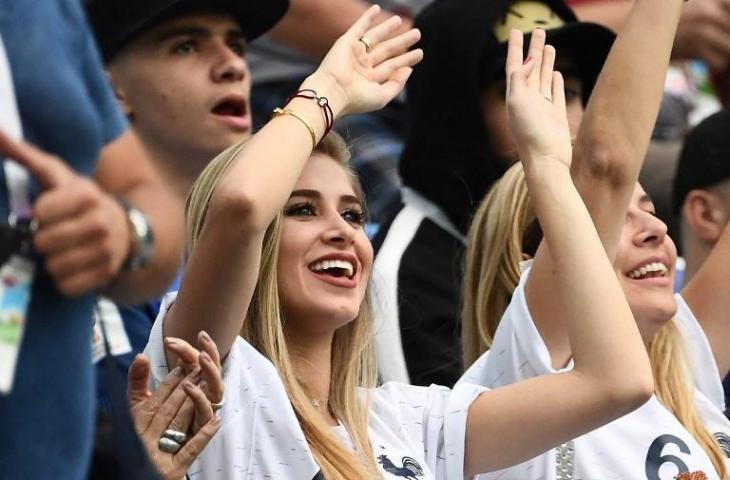 Kekasih Paul Pogba, Maria Salaues (Franck Fife/AFP)