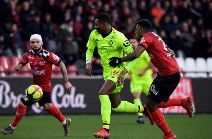 Bintang muda Lille, Rafael Leao. (Fred Tanneau/AFP).