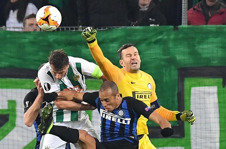 Samir Handanovic. (Joe Klamar/AFP).