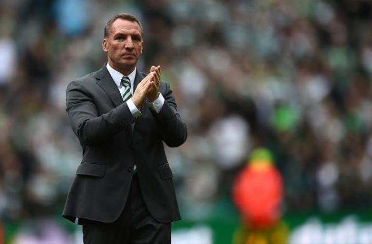 Manajer baru Leicester City, Brendan Rodgers. (ANDY BUCHANAN/AFP)