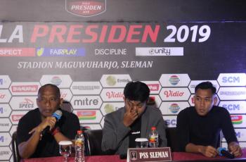 PSS Sleman Tak Gentar Hadapi Tim Raksasa di Grup D Piala Presiden 2019