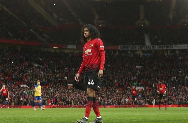 Pemain Manchester United, Tahith Chong. [@tahithchong / Instagram]