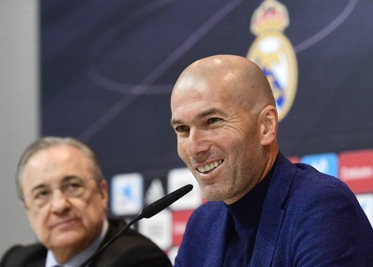 Mantan pelatih Real Madrid, Zinedine Zidane (Pierre-Philippe Marcou/AFP)